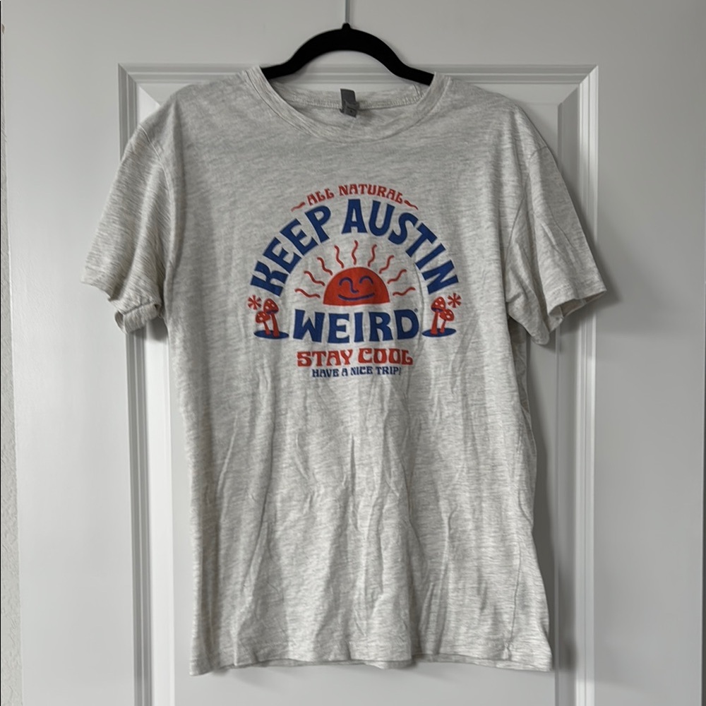Keep Austin Weird Gray T-Shirt